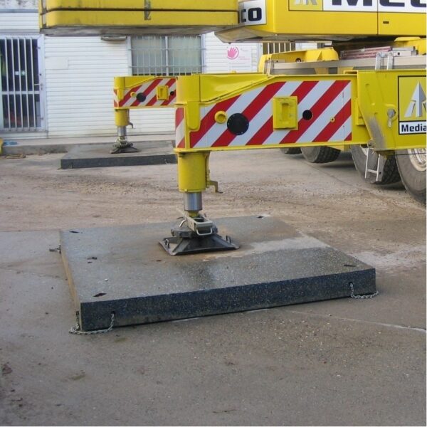 Plăci calare macara formă rectangulară